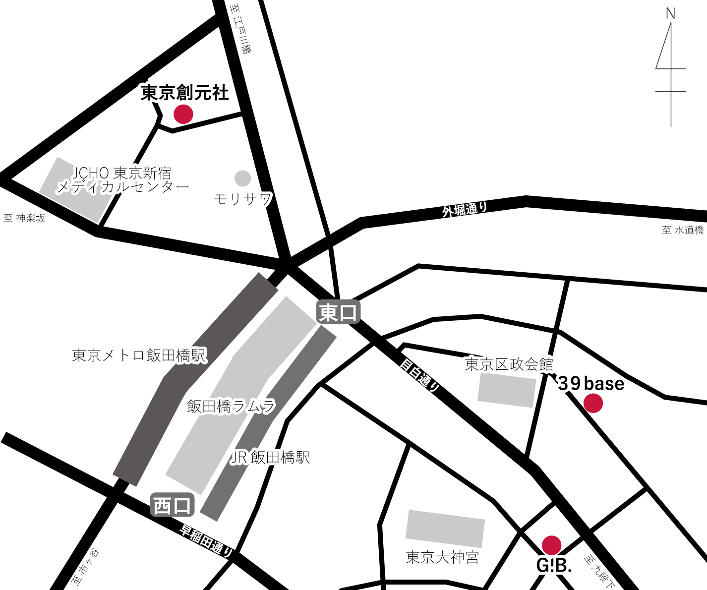 スタンプラリー会場マップ